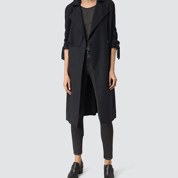 All Saints Jackets & Blazers - NWT All Saints Kiana Mac Trench Coat